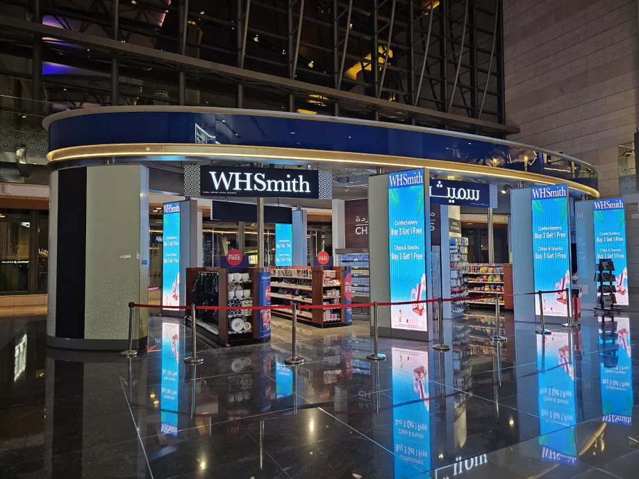 WHSmith, sosiri, secțiune publică