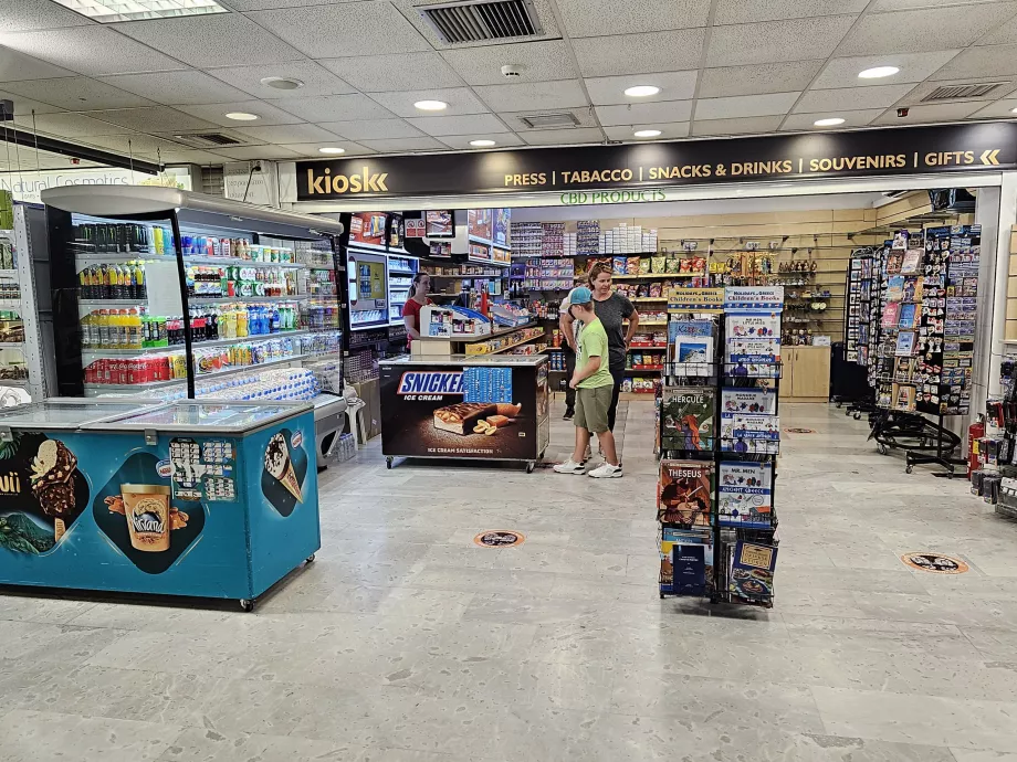 Chioșc în zona publică