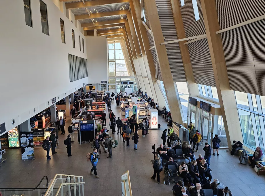 Zona de tranzit a aeroportului Nuuk