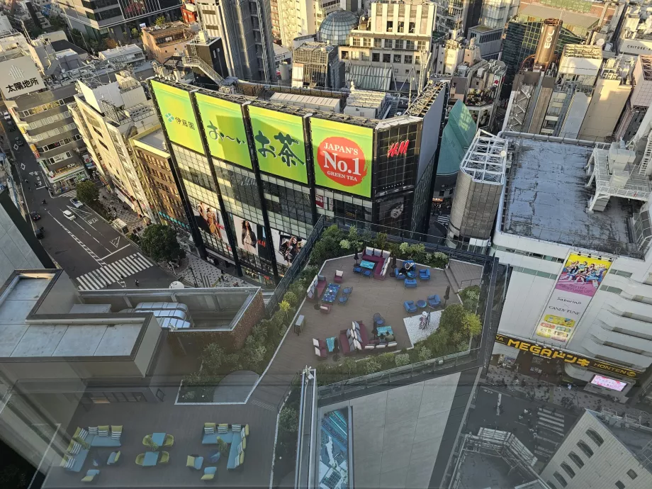 Vedere a terasei în aer liber a restaurantului Gallery 11