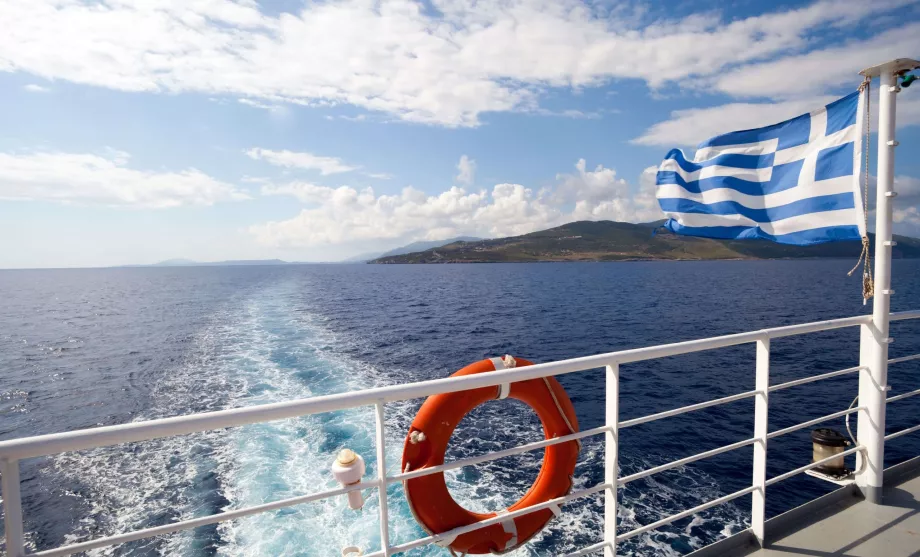 Feribot în Grecia