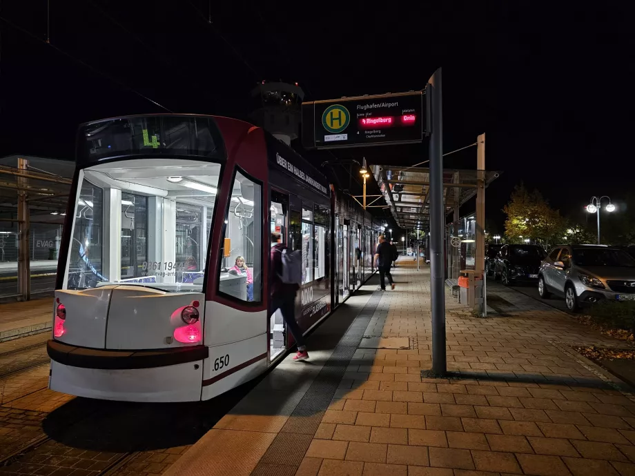 Tramvai, Aeroportul Erfurt