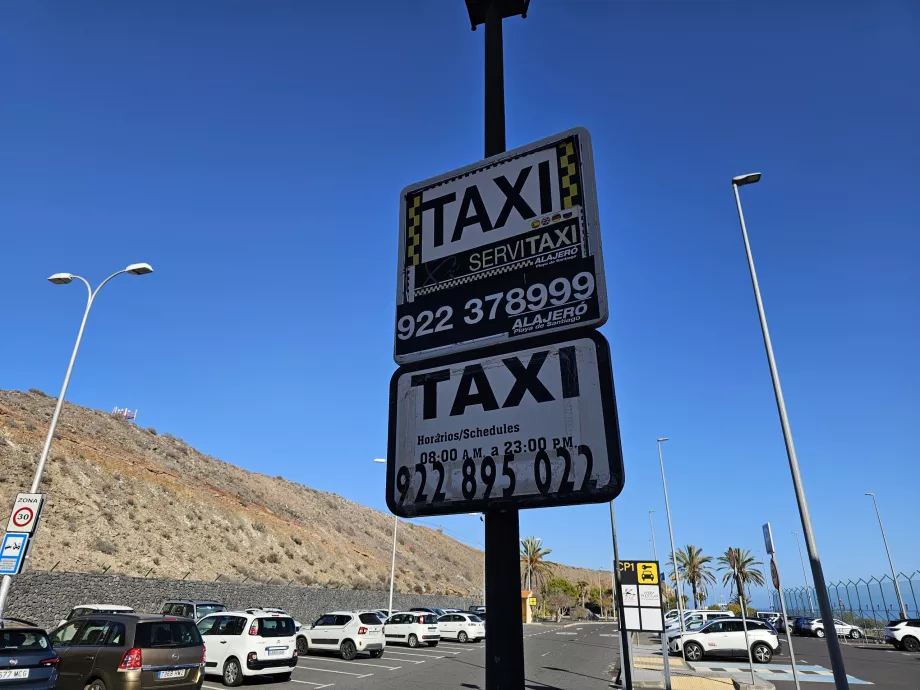 Numere de telefon pentru Taxi Gomera