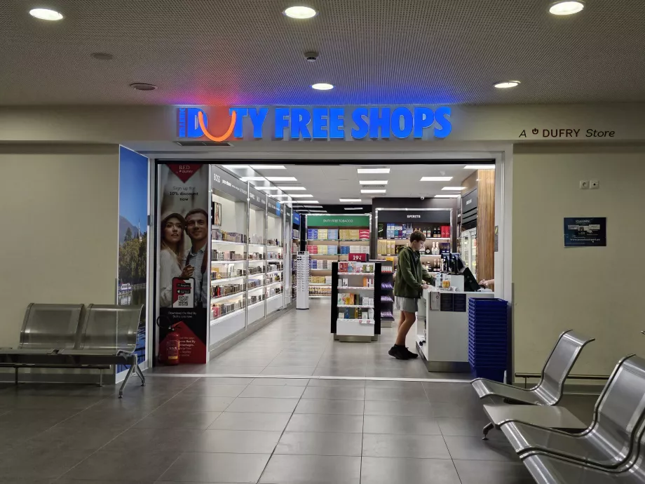 Magazin duty-free, Aeroportul IOA