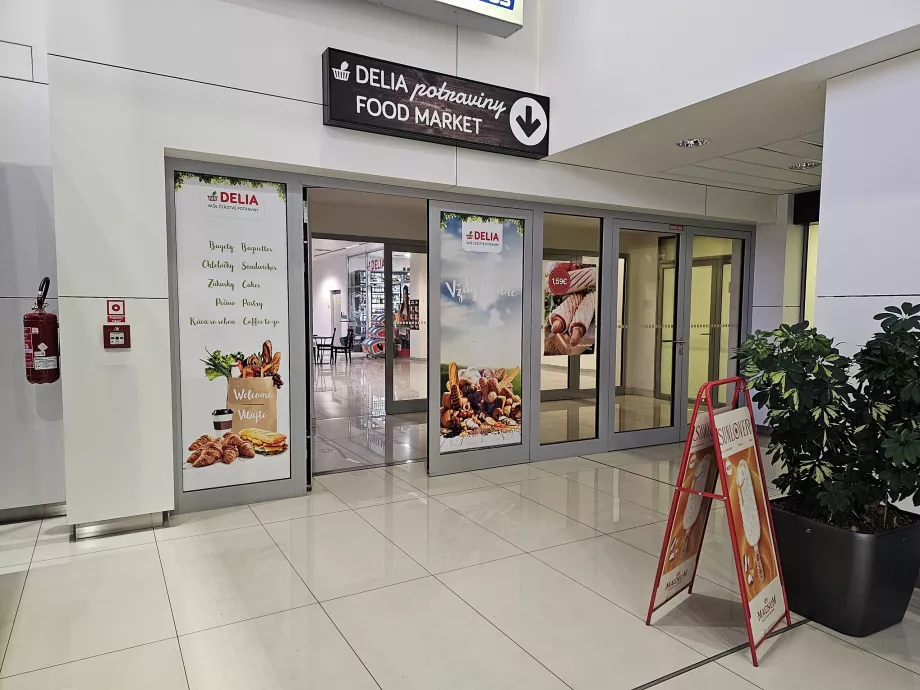 Indicații către magazinul alimentar