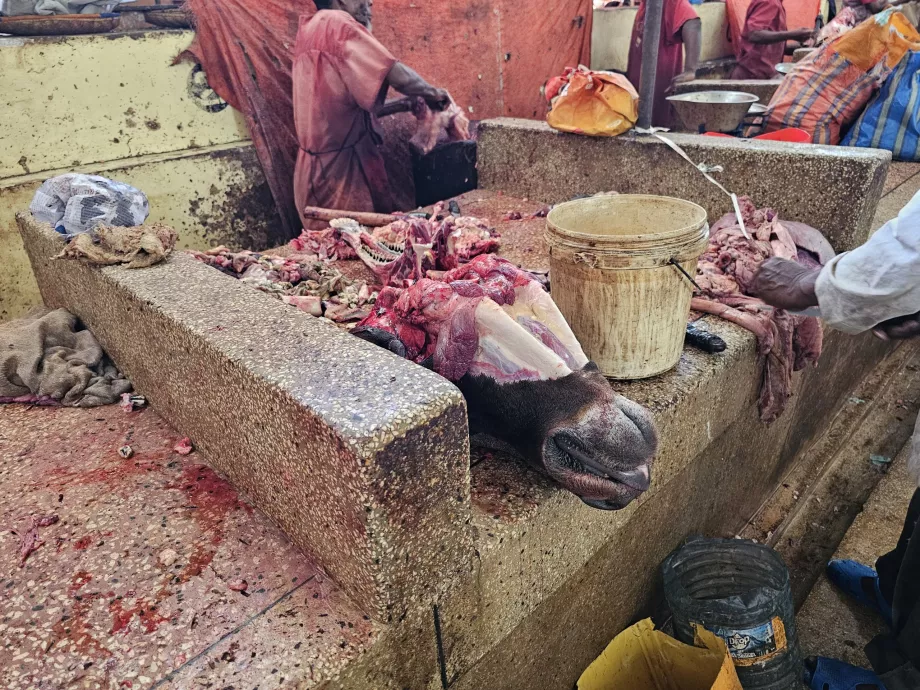 Piața de carne din clădirea pieței centrale
