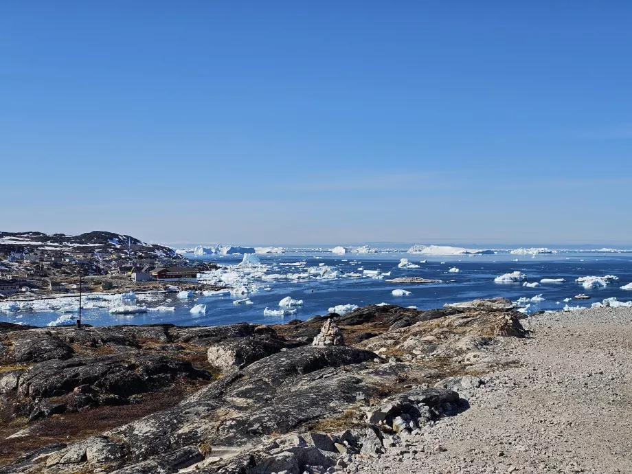 Vedere de la Hotelul Arctic