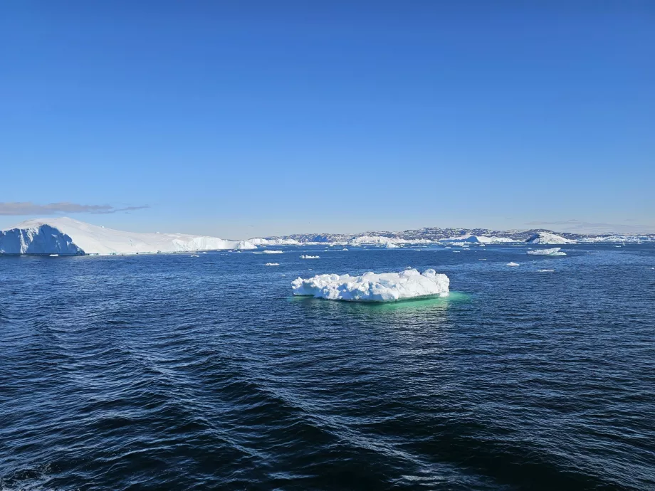 Vedere de pe punte în jurul Ilulissat