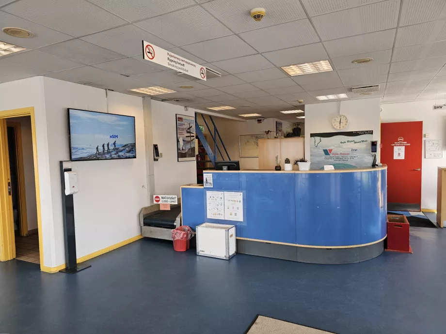 Check-in, Aeroportul Sisimiut