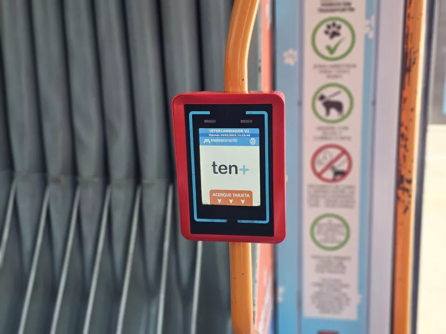 Validator în tramvai