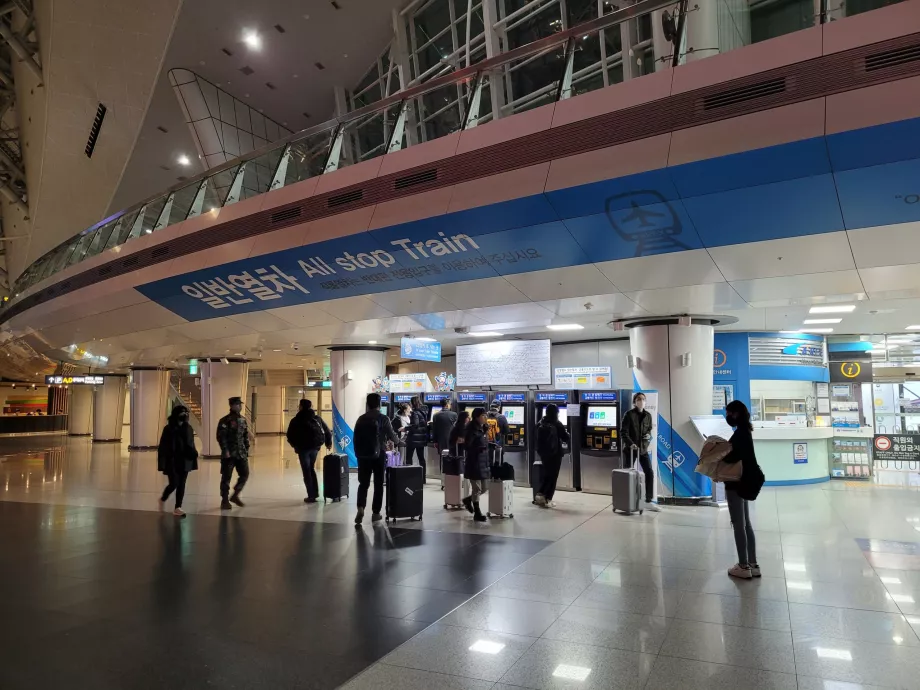Incheon - Toate stațiile de tren
