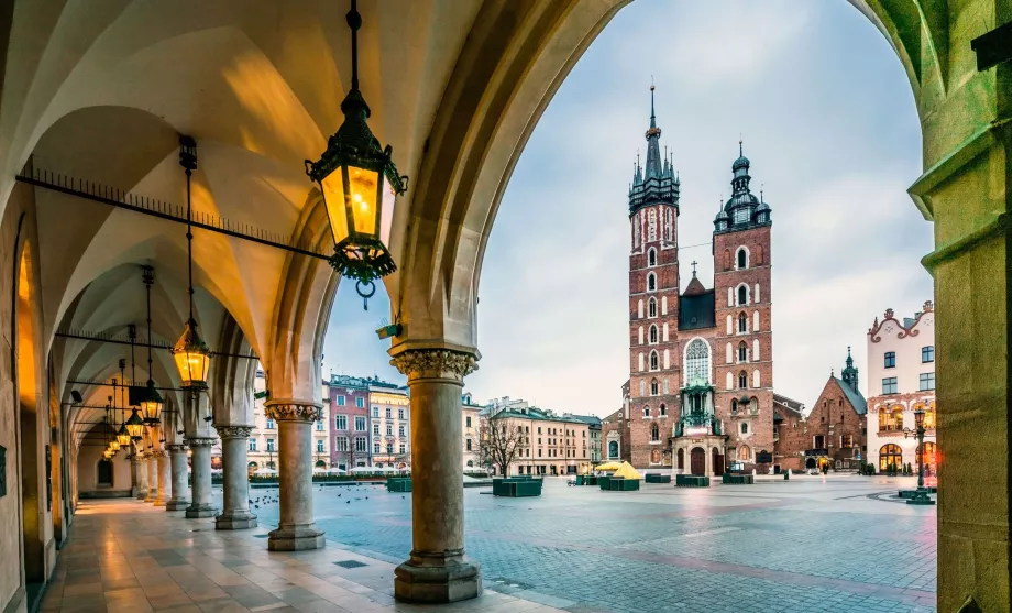 Piața din Cracovia