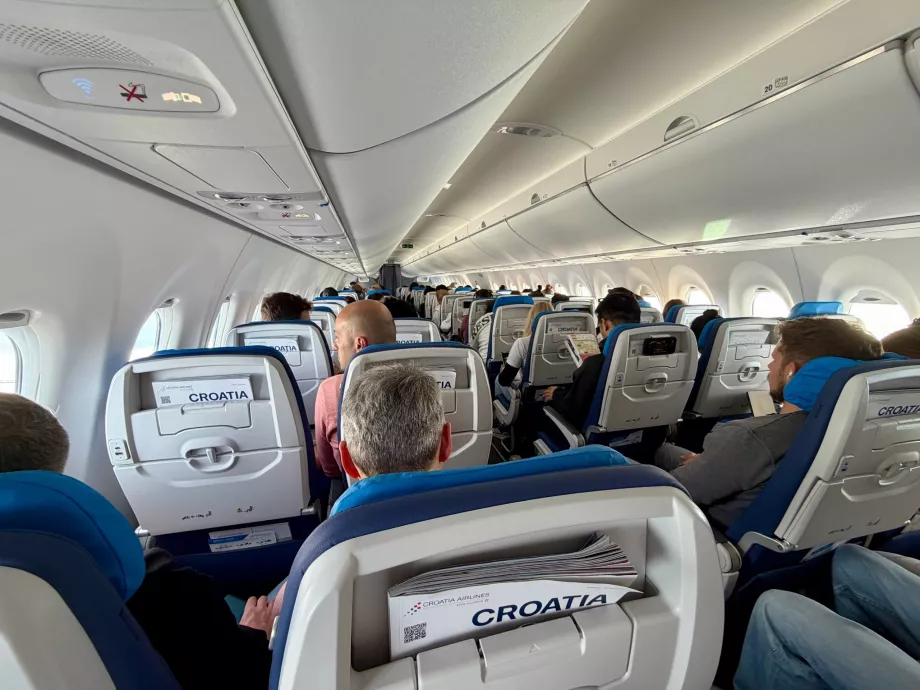 Interiorul companiei Croatia Airlines