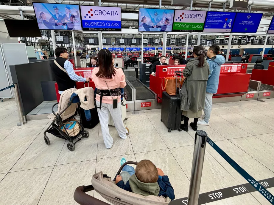check-in Croația Airlines