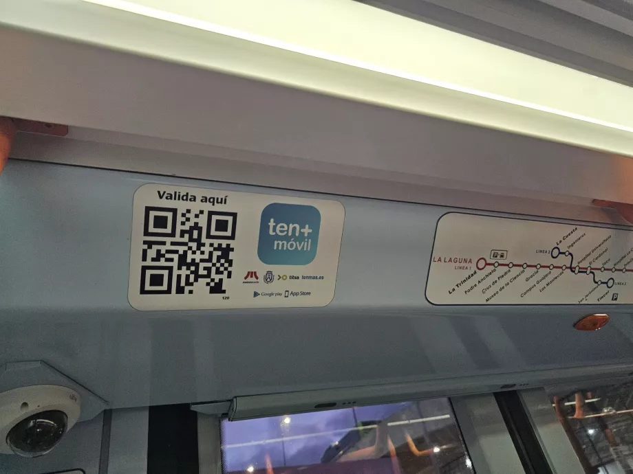 Cod QR pentru validarea biletelor în aplicația mobilă