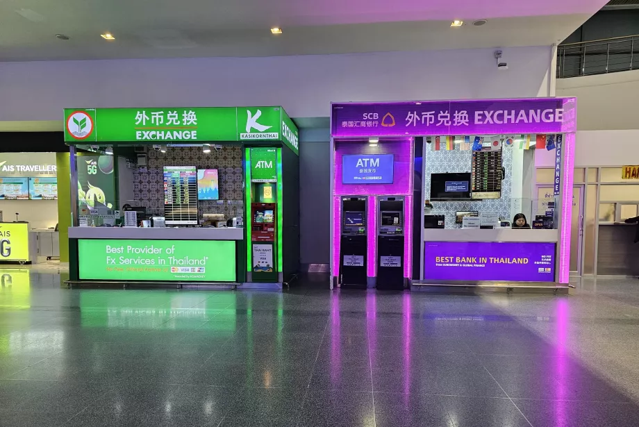 Schimb valutar, Aeroportul Phuket