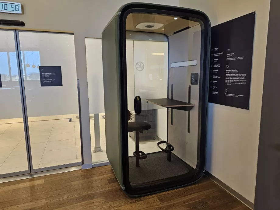Un loc pentru a efectua apeluri telefonice