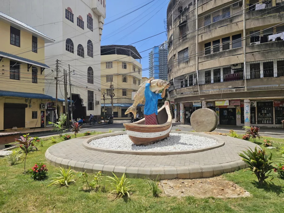 Statuia unui pescar