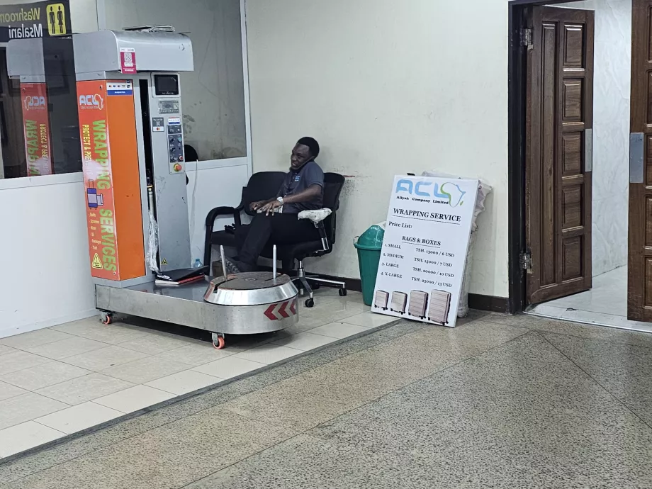 Înfășurarea bagajelor, Terminalul 2