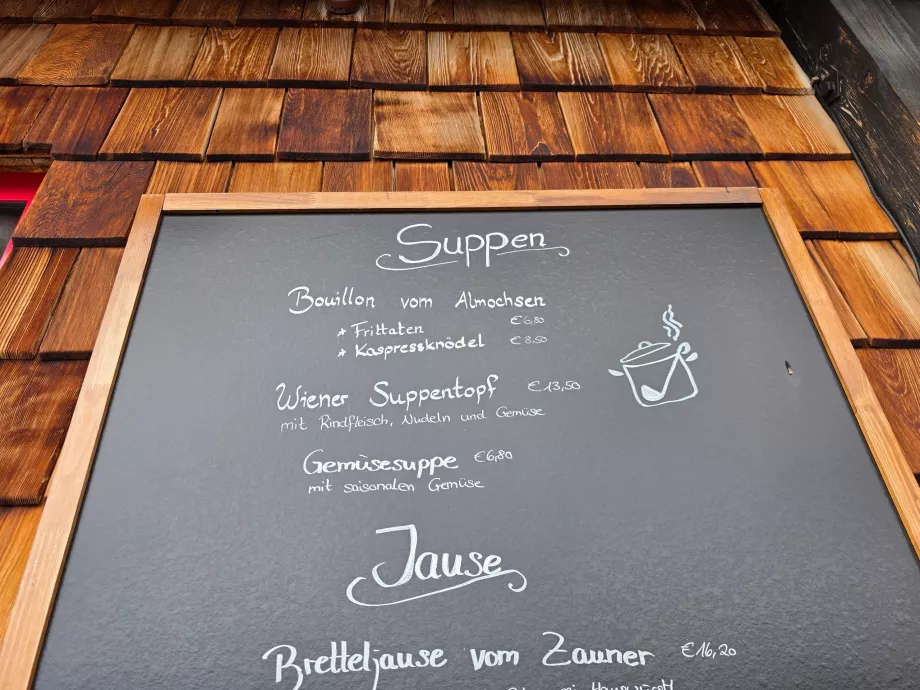 Prețurile în restaurante