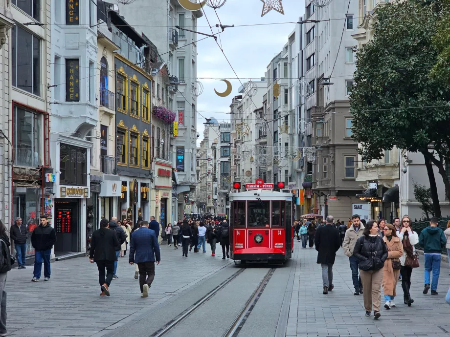 Taksim istoric - Tramvaiul Tünel