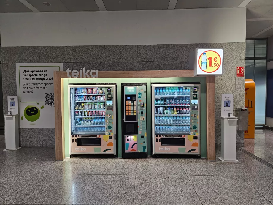 Automate pentru băuturi, sandvișuri și dulciuri