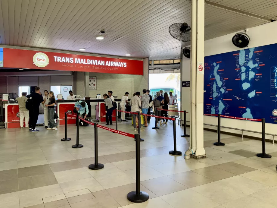 Ghișee de check-in Trans Maldivian Airways