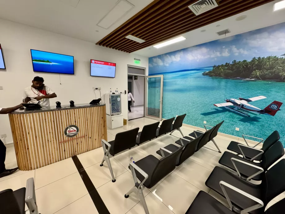 Poarta de plecare Trans Maldivian Airways