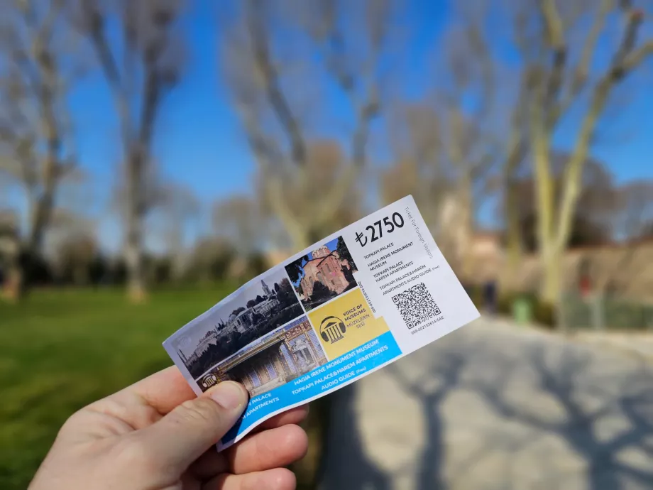 Bilet la Palatul Topkapi