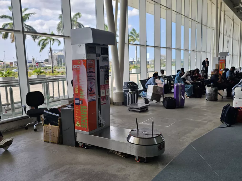 Împachetarea bagajelor, Terminalul 3