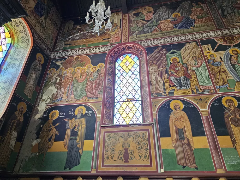 Biserica Evangelismos, interior