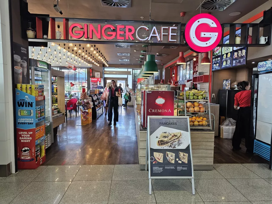 Ginger Café, parte publică