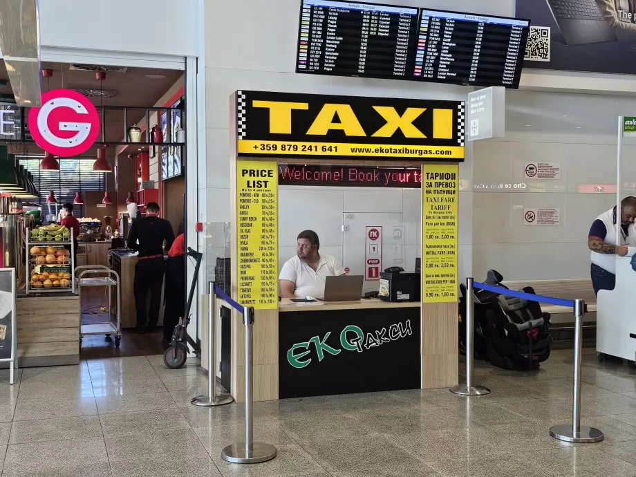 Taxi la Aeroportul Burgas