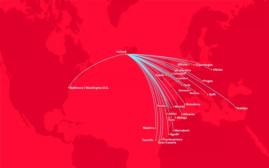 Harta liniilor pentru 2025