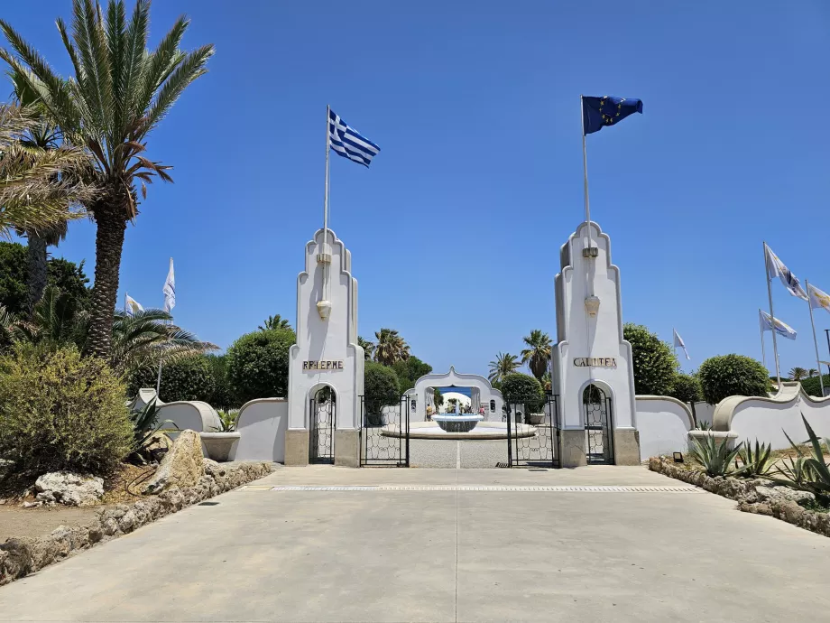 Intrarea la izvoarele Kallithea