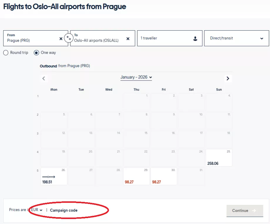 Câmp pentru introducerea codului promoțional