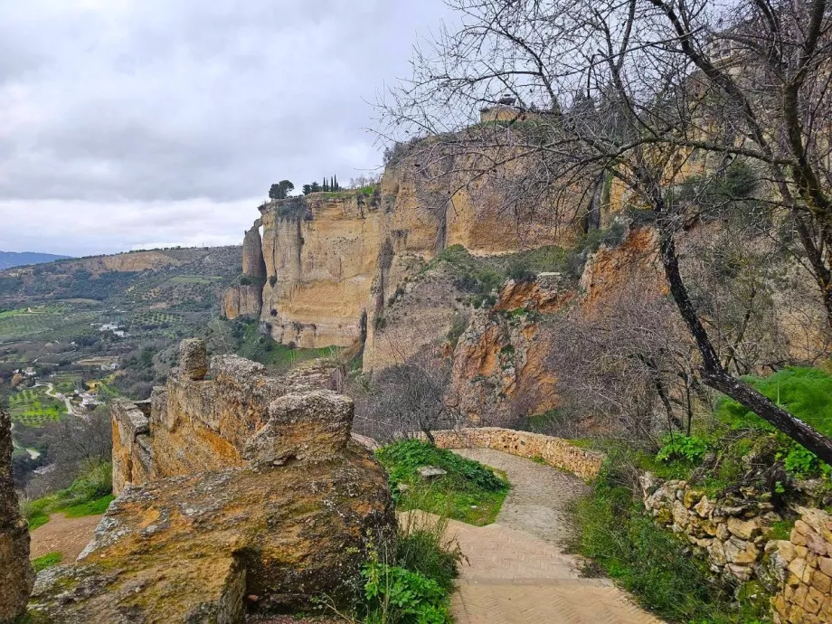Traseul către Arco del Cristo