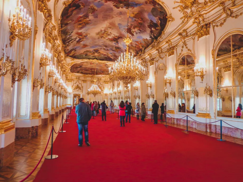 Interiorul castelului Schönbrunn