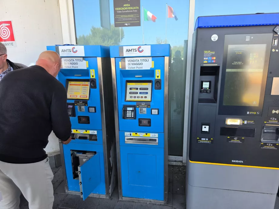Automate de bilete - Alibus