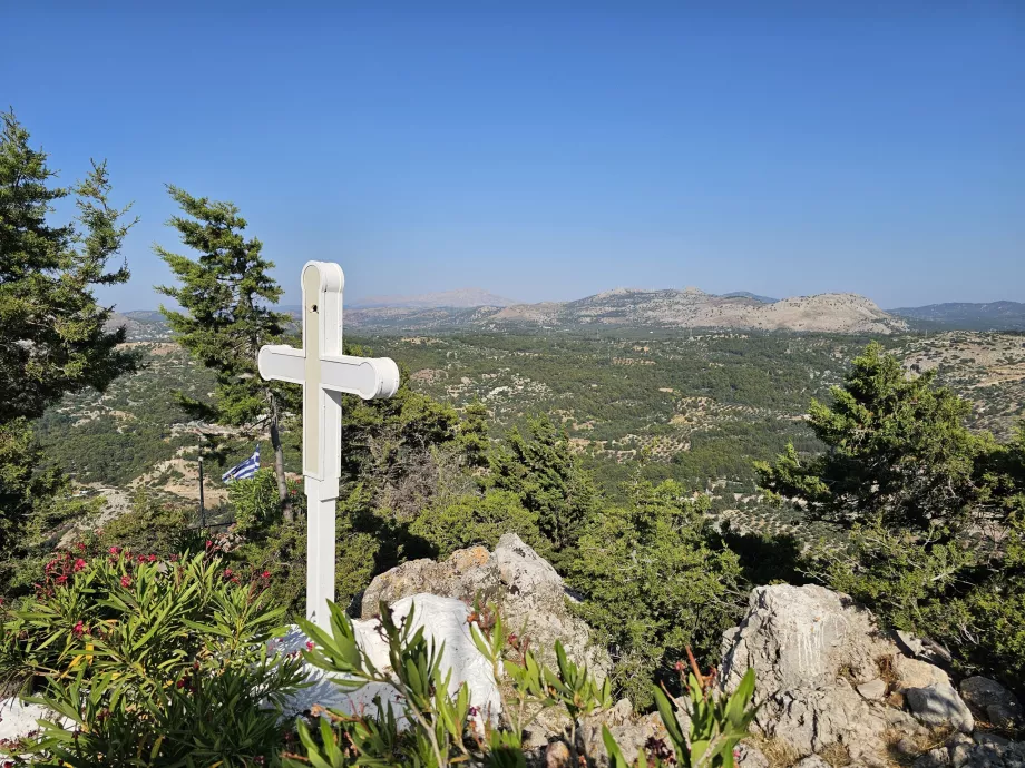 Vedere de la Mănăstirea Maicii Domnului