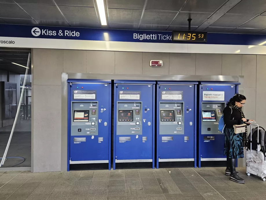 Automate de bilete pentru transportul public