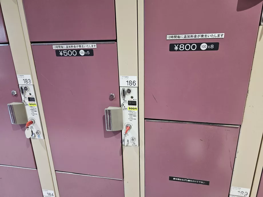 Prețuri pentru depozitarea bagajelor