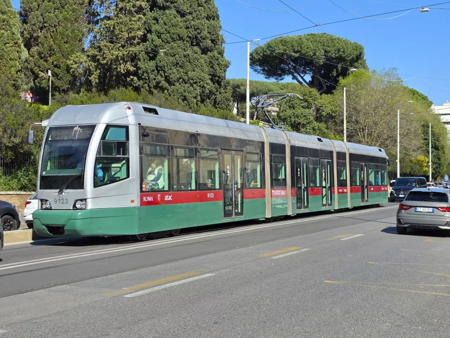 Tramvaie în Roma