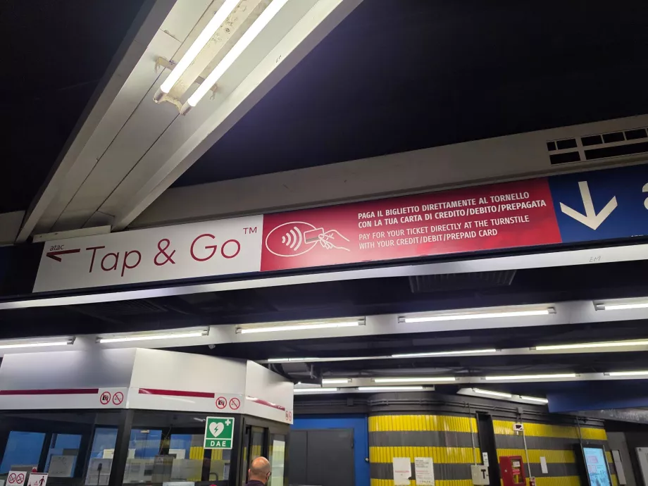 Informații despre plata fără contact a tarifelor la metrou
