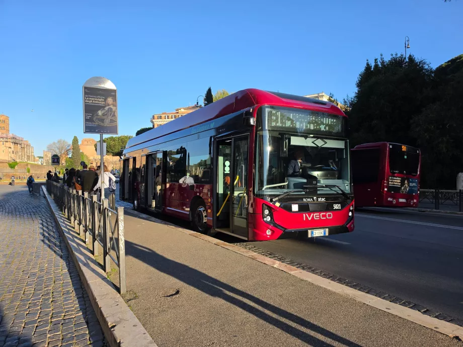 Autobuze urbane în Roma