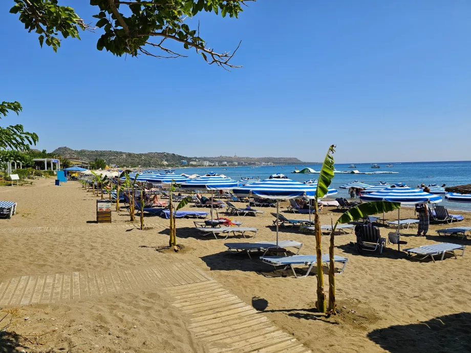 Plaja principală Faliraki