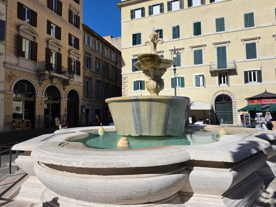 Campo de' Fiori, fântână