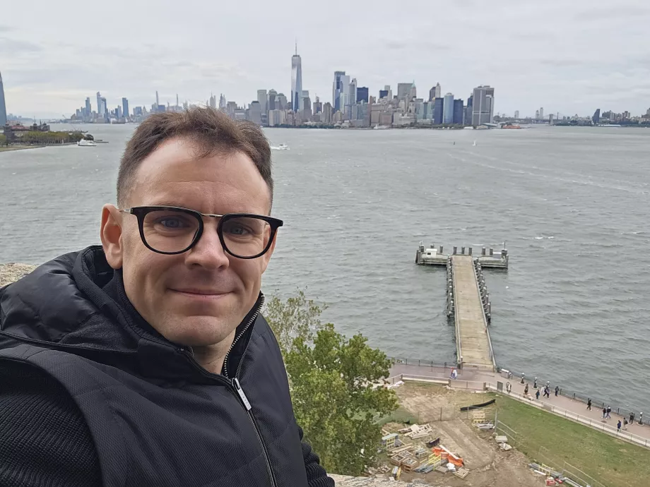 Eu la pândă - Statuia Libertății