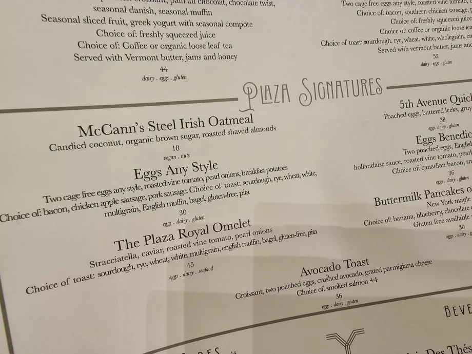 Mic dejun cu semnătură