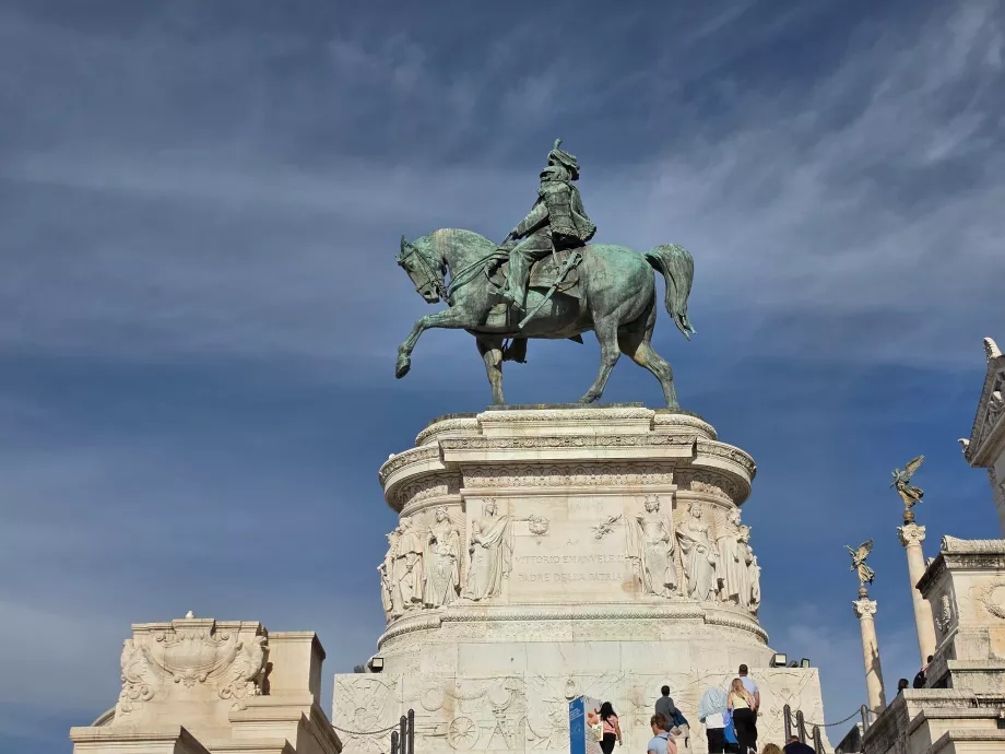 Altare della Patria, parte gratuită